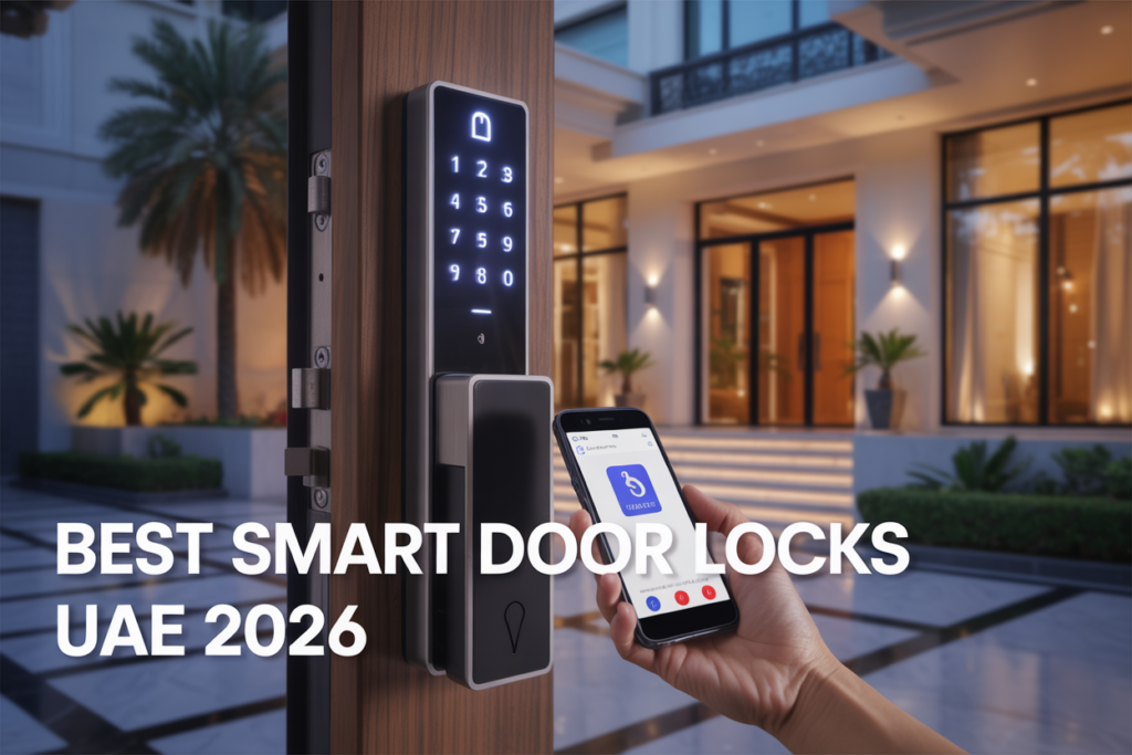 “Best selling smart door lock for apartments in the UAE 2026”