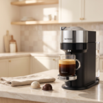 ماكينة Nespresso Vertuo Next في مطبخ حديث في الإمارات